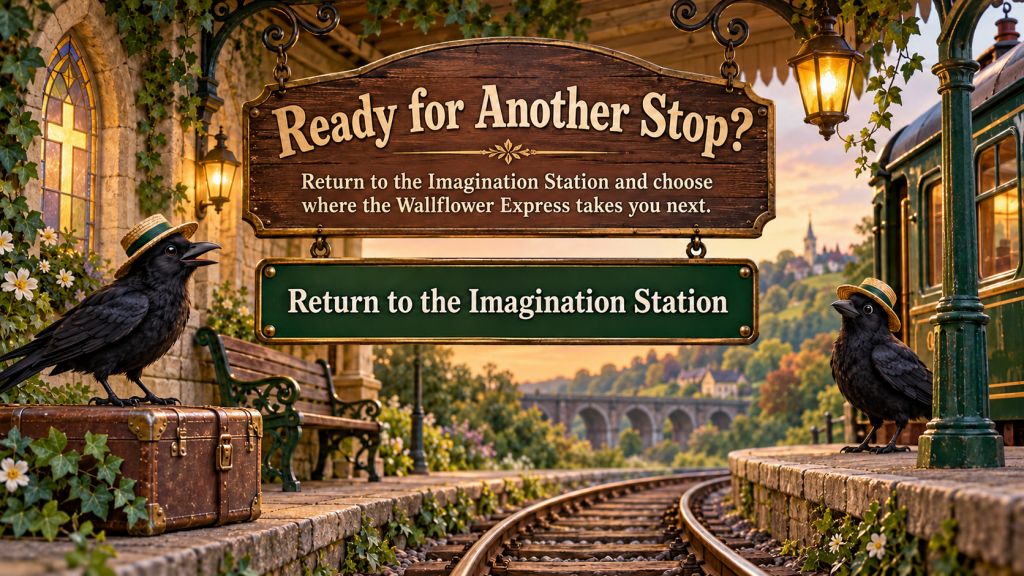 Bible and Faith train stop: return to the Imagination Station