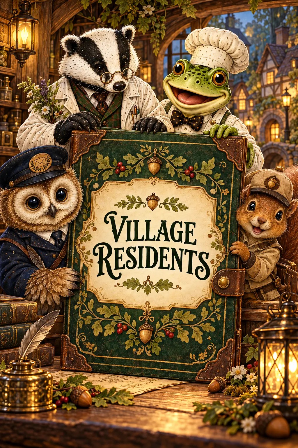 Bramblewick village residents