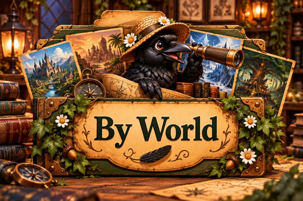 Open the Crow Wall Printables by World folder.