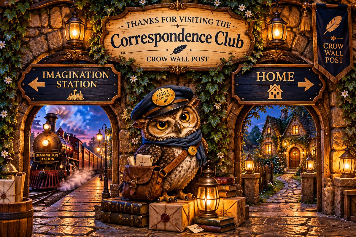 Correspondence Club exit to Imagination Station or Home