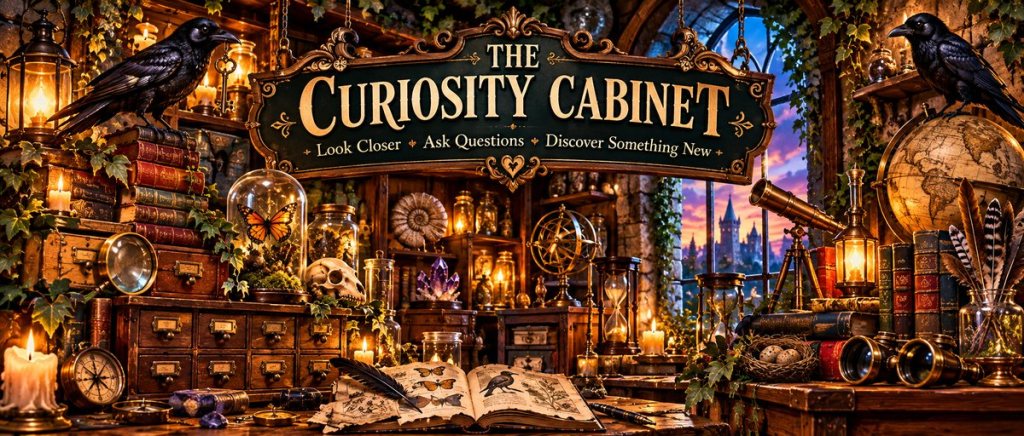 The Curiosity Cabinet — Look Closer, Ask Questions, Discover Something New