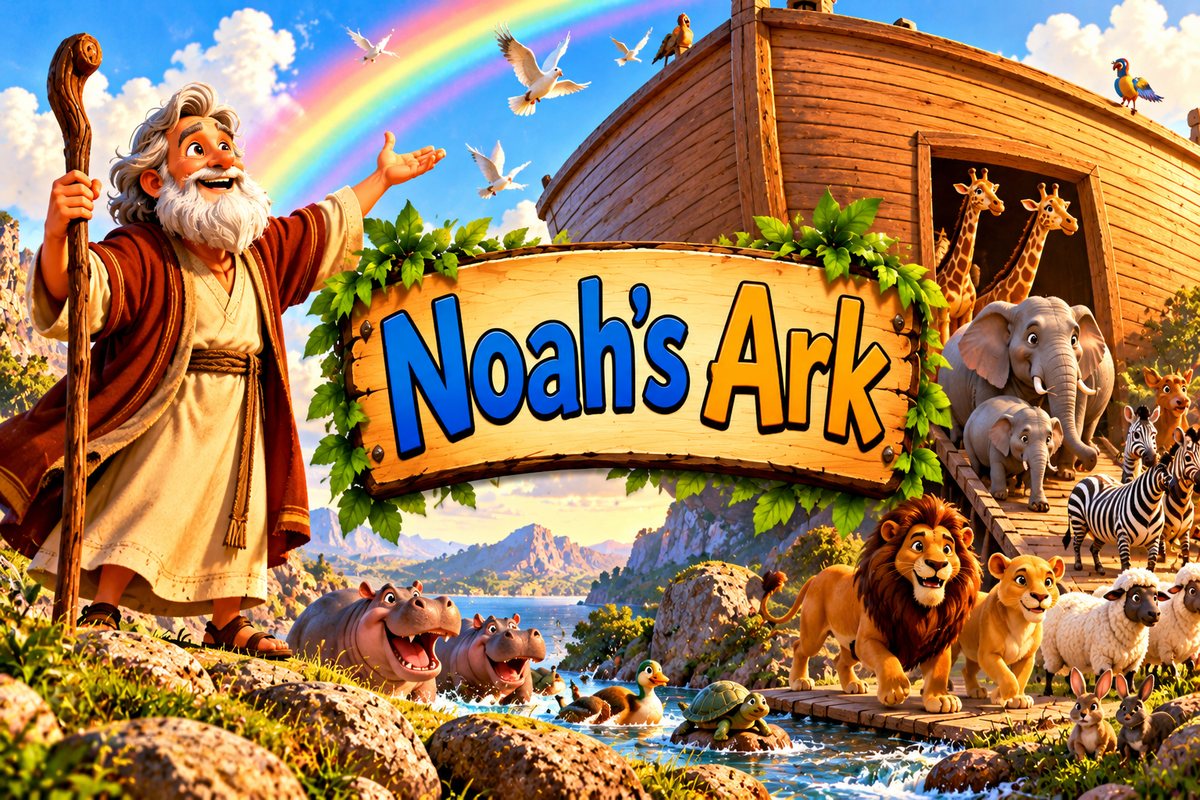 Noah's Ark lesson header