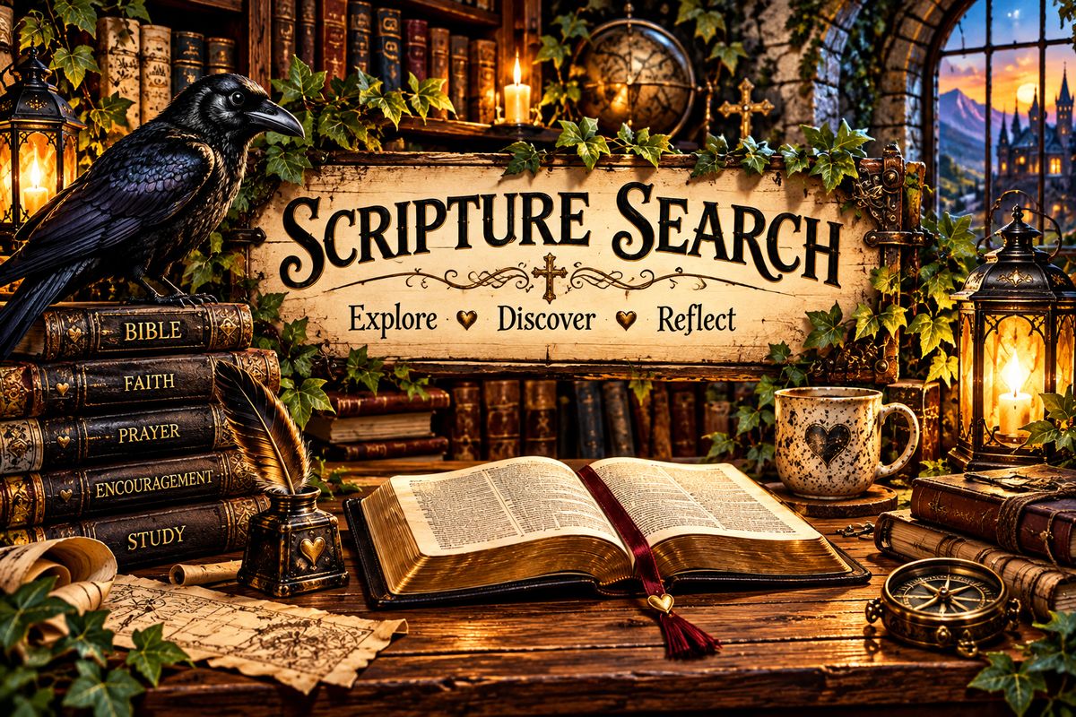 Scripture Search — Explore, Discover, Reflect in the Crow Wall Bible and Faith study.