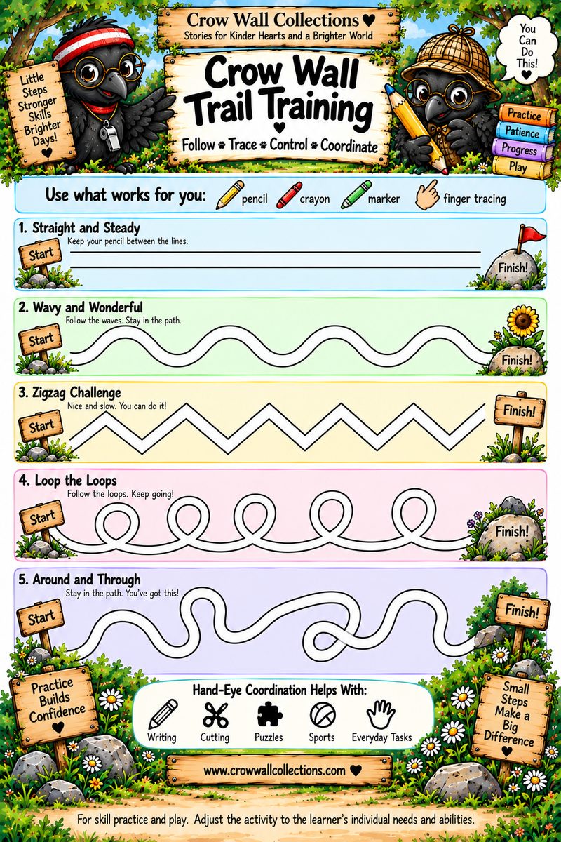 Crow Wall Trail Training printable