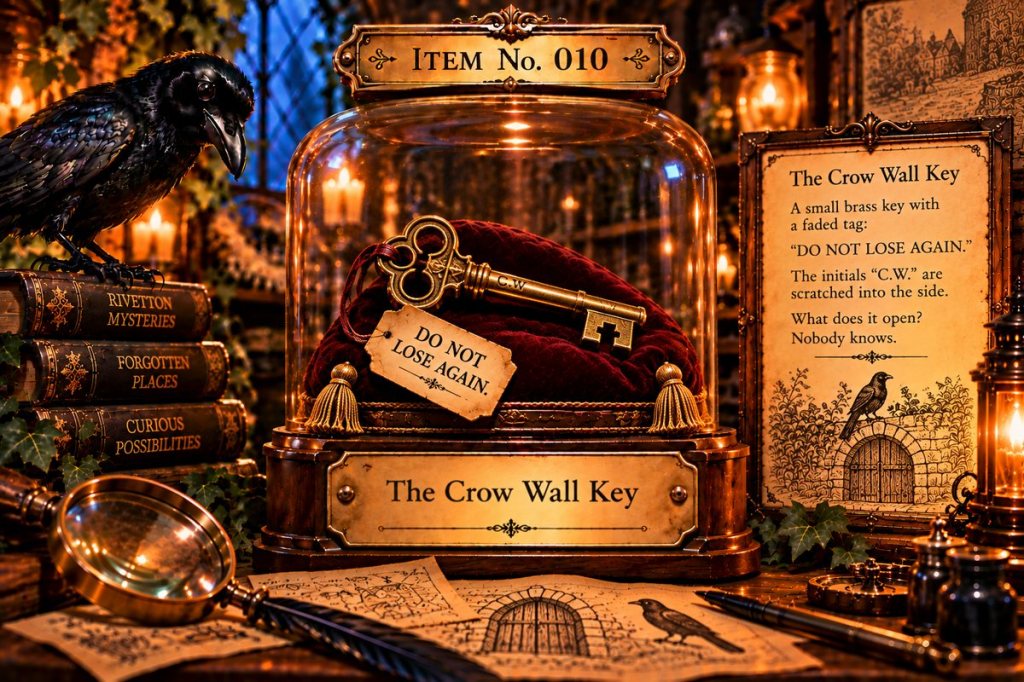 Item No. 010 — The Crow Wall Key