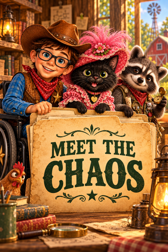 Meet the Chaos resident folder at Foxworthy Farm