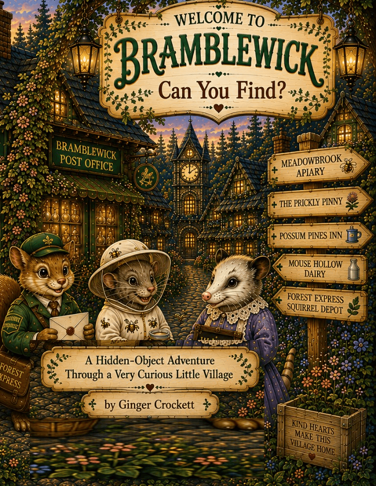 Cover of Welcome to Bramblewick: Can You Find? by Ginger Crockett
