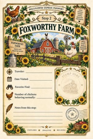 Foxworthy Farm passport page