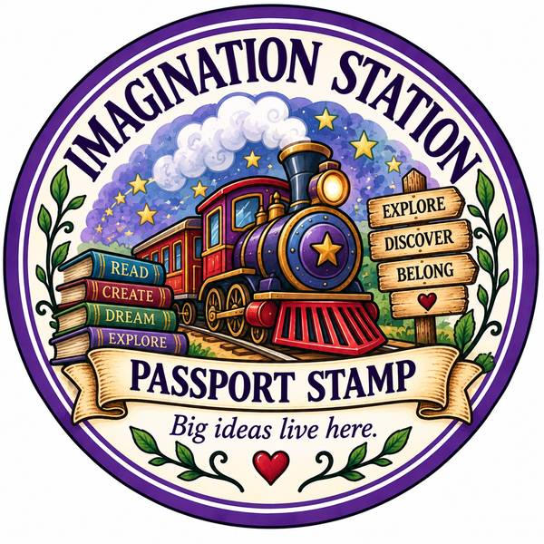 Imagination Station passport stamp