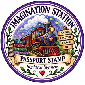 Imagination Station stamp