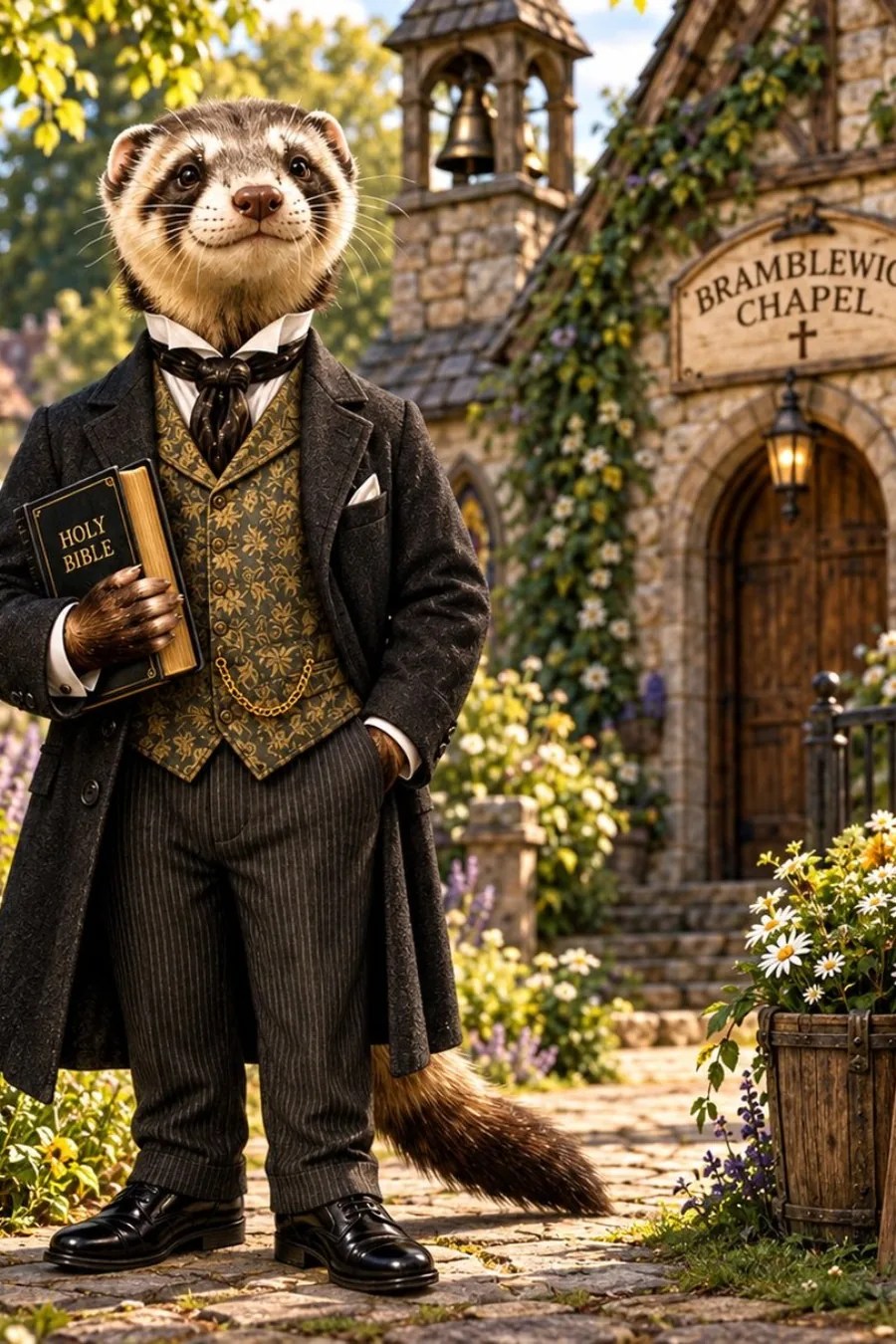 Reverend Furo Hoblet, minister of Bramblewick Chapel