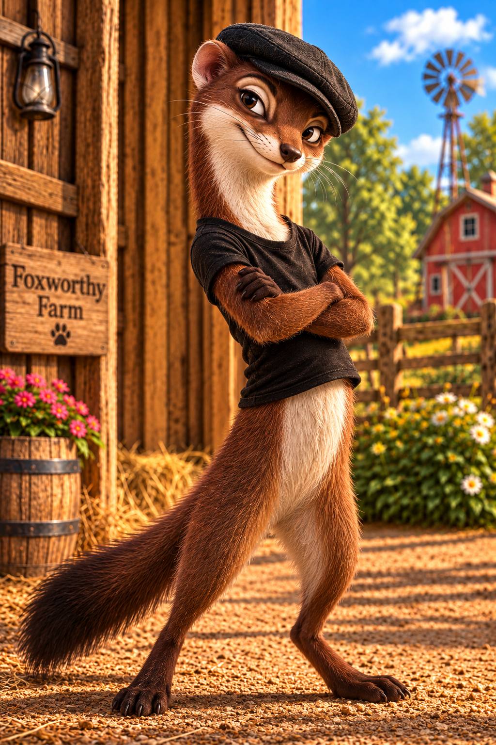 Willoughby Slink Slinkbottom at Foxworthy Farm